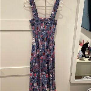 Kate Spade Blue and Pink Floral Dress